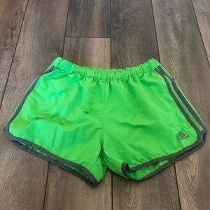 Green Running Shorts